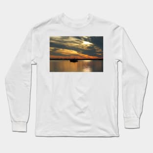 Sunset Over The Water Long Sleeve T-Shirt